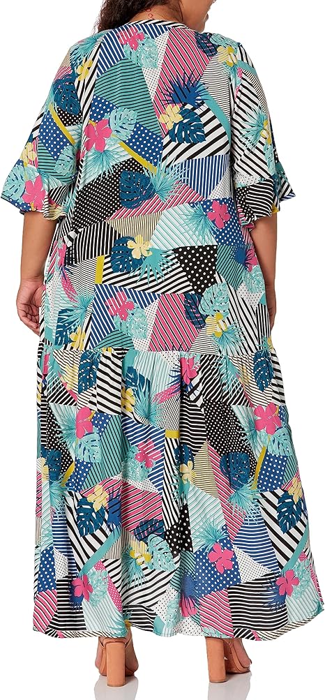 LORALETTE Women's Multicolor For Plus Size Dress AMZ200 | LORALETTE In Lebanon