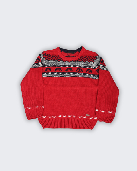 Ativo Boy's Red  Sweatshirt BK055