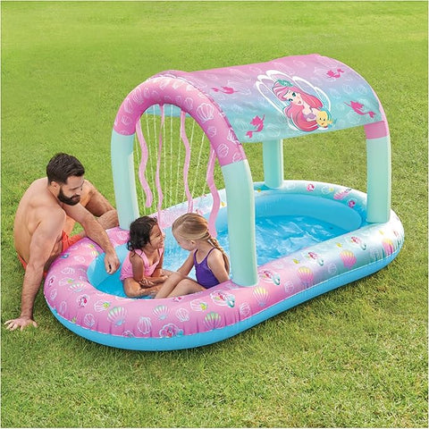 SwimWays Disney Princess Ariel Water Castle Deluxe Inflatable Pool | SwimWays In Lebanon