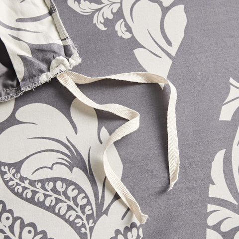 Madison Park Gray & White Floral Queen Vienna 6 Piece Coverlet Set |Madison Park In Lebanon