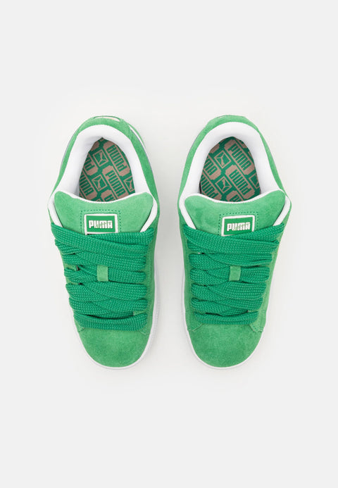 Puma Women  Green & White Suede Sneakers | Puma In Lebanon