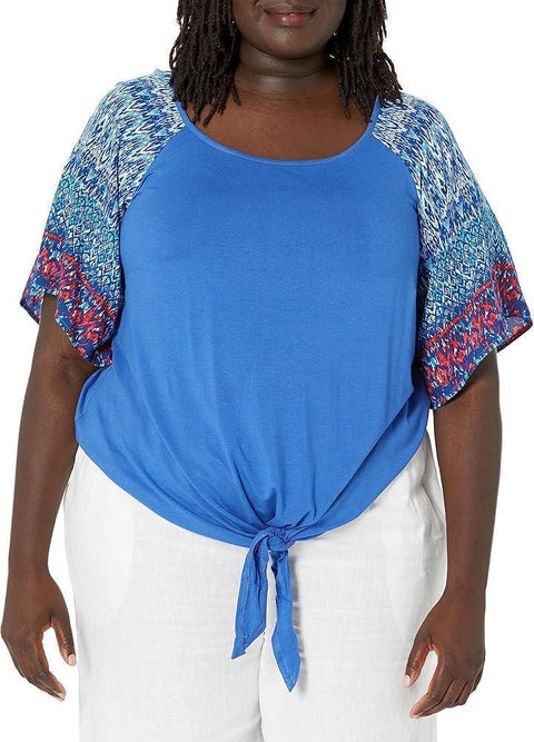 Loralette Women's Dark Blue T-Shirt AMZ13