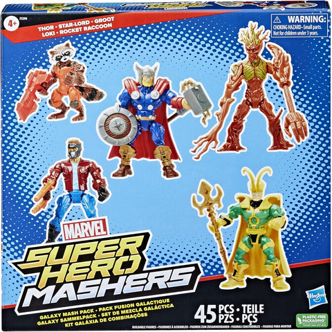 Power Rangers Marvel Super Hero Mashers Thor & Guardians Pack | Power Rangers In Lebanon