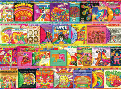 Buffalo Games Aimee Stewart Retro Album Covers 1000 Piece Jigsaw Puzzle|Buffalo Games In Lebanon