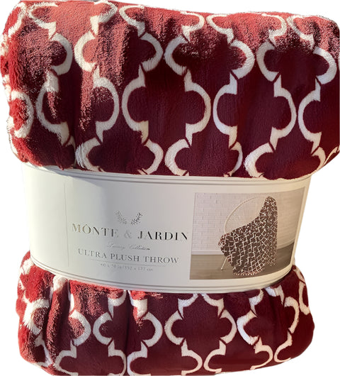 Mônte & Jardin Ultra Plush Throw Blanket 152 x 177 cm | Mônte & Jardin In Lebanon