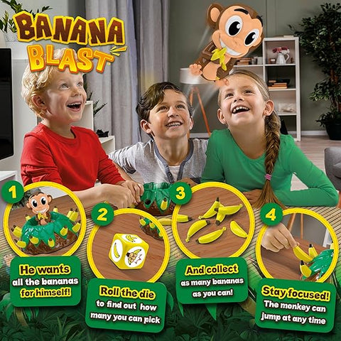 Goliath Banana Blast Pull The Bananas Until The Monkey Jumps Game 24pc Puzzle | Goliath In Lebanon