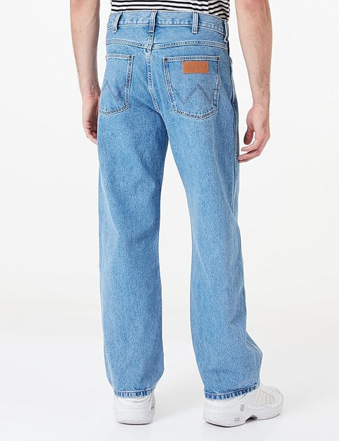 Wrangler Men's Light Blue Redding 841 Loose Straight Jeans  |Wrangler In Lebanon