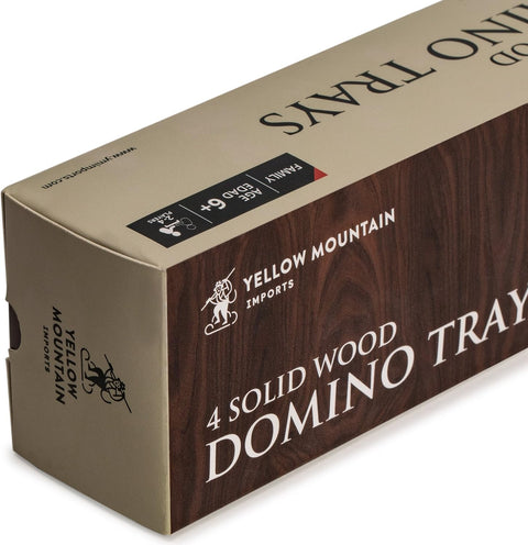 Yellow Mountain Imports Set of 4 Beechwood Domino Racks (10 Inch) | Yellow Mountain In Lebanon