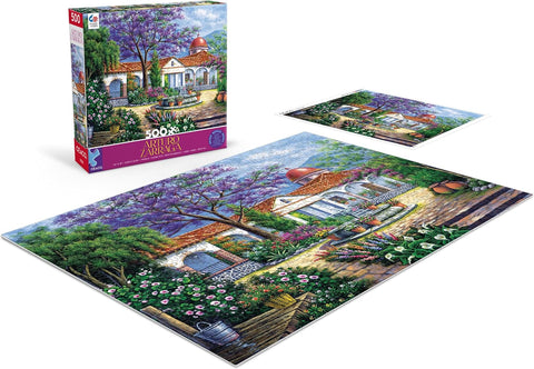 Ceaco Arturo Zarraga Hacienda with Patio 500 Piece Jigsaw Puzzle |Ceaco In Lebanon