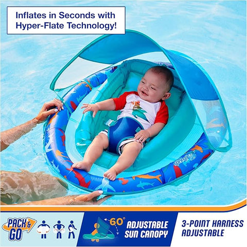 SwimWays Baby Pool Infant Float With Canopy & UPF Protection | SwimWays In Lebanon
