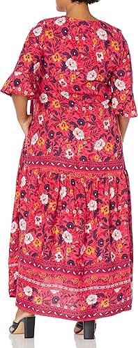 LORALETTE  Women's Multicolor Dress AMZ243