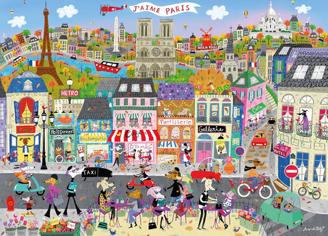 Ceaco Shop Windows Paris Windows 1000 Piece Jigsaw Puzzle | Ceaco In Lebanon