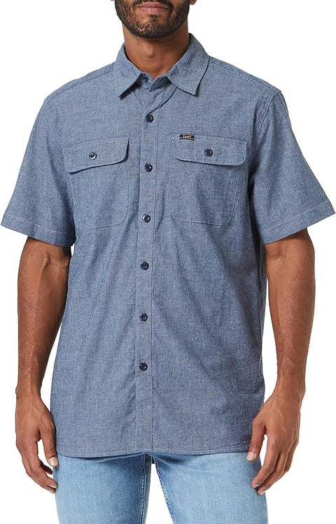 Lee Men's Washed Blue All Purpose Worker Shirt |Lee In Lebanon
