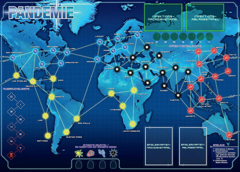ZMan Pandemia Single Cooperative Board Game|ZMan In Lebanon