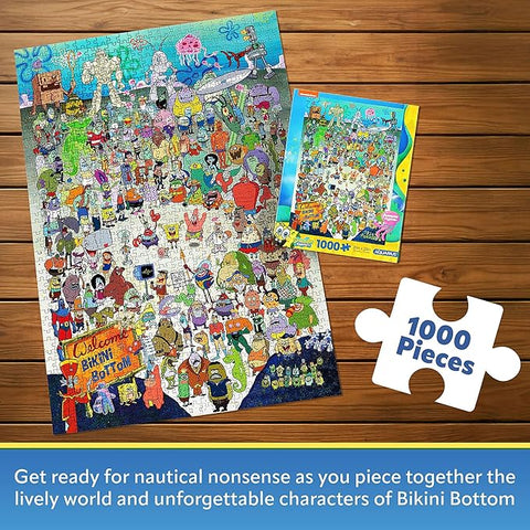 Aquarius Sponge Bob Square Pants 1000pcs Puzzle | Aquarius In Lebanon