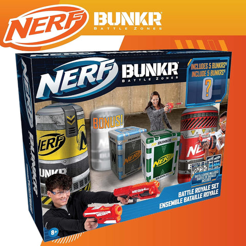 NERF BUNKR Officially Licensed Battle Royale Inflatable Bunker Battlezone - 5 Piece | BUNKR In Lebanon