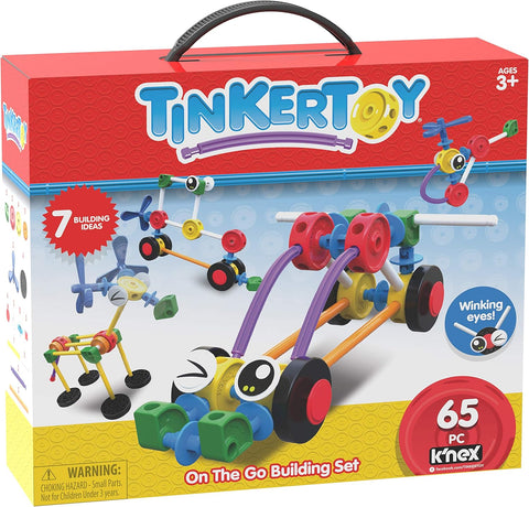 TINKERTOY On The Go Building Set - 65 Parts | TINKERTOY In Lebanon