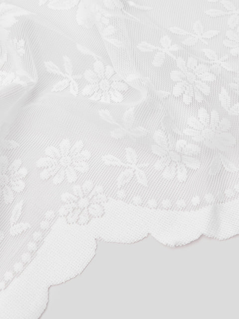 Sinsay White Floral Pattern Curtain  160 cm x 100 cm | Sinsay in Lebanon