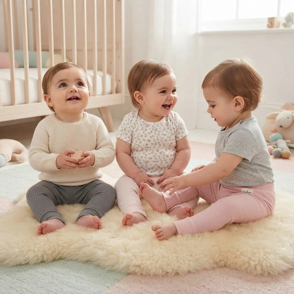 Sinsay Baby Girl's Multicolor Striped 3-Pack Legging