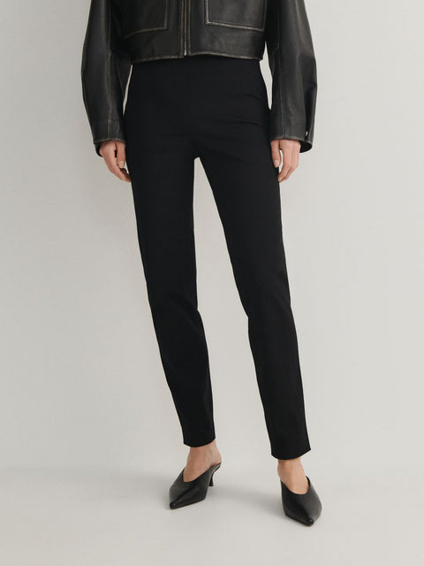 Reserved Women's Black Cotton Pant |Reserved In Lebanon