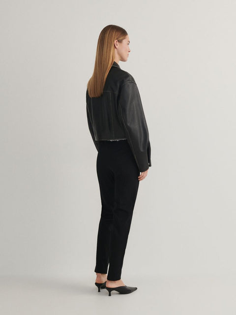 Reserved Women's Black Cotton Pant |Reserved In Lebanon