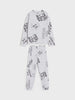 Sinsay boys light grey pajama set
