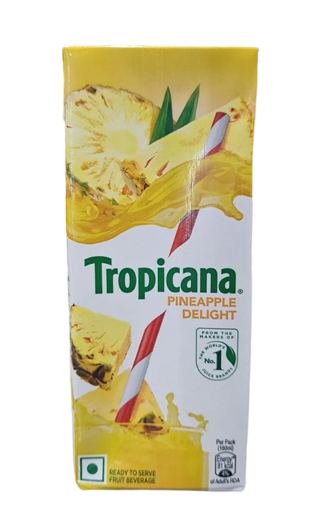 Tropicana Slice Pineapple Juice 180ml | Tropicana In Lebanon