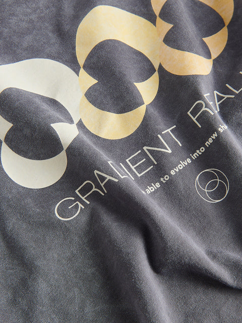 Reserved  Grey Long Sleeve Printed Oversize Hoodies| Reserved In Lebanon