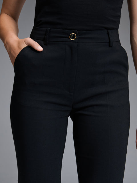 Sinsay Women's Black Smart Trousers  | Sinsay in lebanon