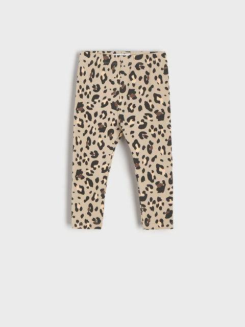 Sinsay Baby Girl's Beige Animal Print Pajama Set | Sinsay In Lebanon