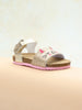 Sinsay Girl's Gold Glitter 3D Cat Printed Sandals | Sinsay In Lebanon