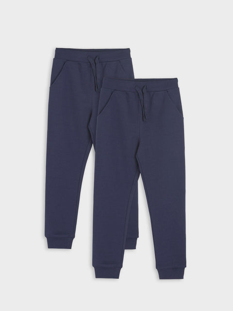 Sinsay Baby Boy's Navy Cotton 2 Pack Sweatpant|Sinsay In Lebanon