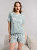 Sinsay Women's Pajama Set Light Green AYA