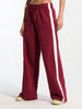 Sinsay Women's Burgundy Elastic Waist Sweatpants | Sinsay In Lebanon