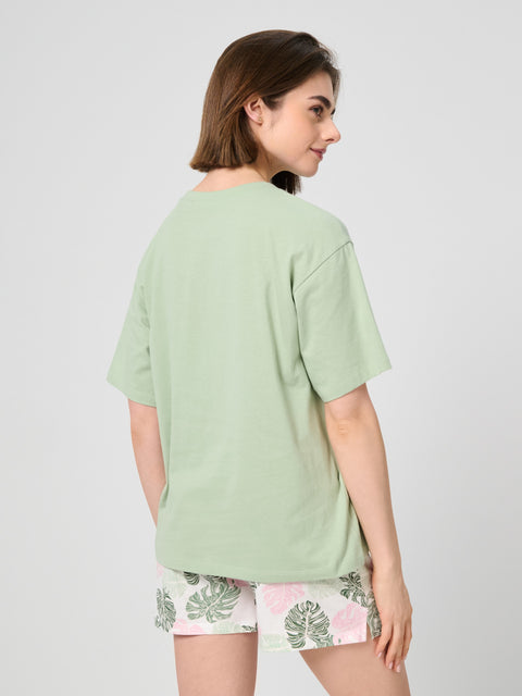 Sinsay Women's Mint Green 2pc Pajama set | Sinsay in Lebanon