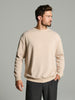 Sinsay Men's Sweatshirt Beige AYA