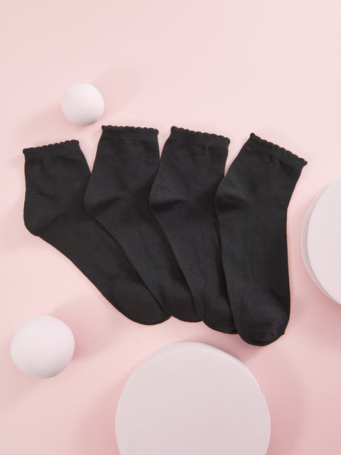 Sinsay Women's Black 4 Pack Of Socks| Sinsay in Lebanon