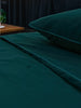 Sinsay Dark Green Satin Bed Linen 160 x 200 Cm Pillowcases 70 x 80 Cm | Sinsay In Lebanon