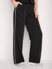 Sinsay Women's Black Color Block Wide Leg Pant|Sinsay In Lebanon