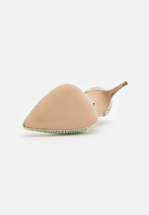 Steve Madden Women's Rose Gold  Rhinestone Linsey-R Heels |Steve Madden In Lebanon