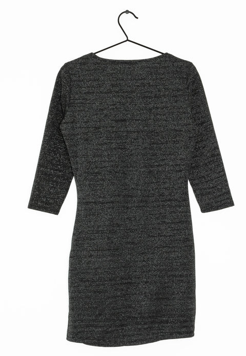 Mango Women's Black Jersey Dress |Mango In Lebanon