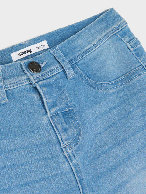 Sinsay Girl's Blue Slim Jeans | Sinsay In Lebanon