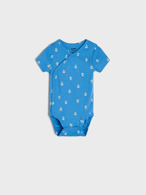 Sinsay Baby Boy's Beige/Blue Bodysuits 2-Pack | Sinsay In Lebanon