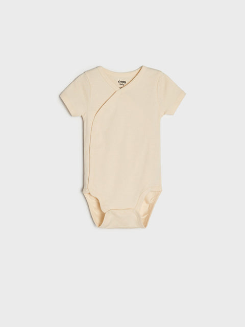 Sinsay Baby Boy's Beige/Blue Bodysuits 2-Pack | Sinsay In Lebanon