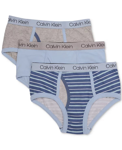 Calvin Klein Boy's Blue Bell 3-Pk. Cotton Briefs | Calvin Klein In Lebanon