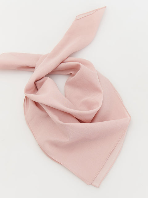 Reserved Girl's Light Pink Cotton Scarf | Reserved In Lebanon