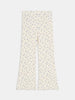 Sinsay girls OFF white floral pant AYA