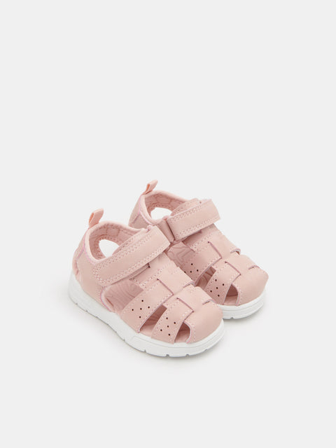 Sinsay Baby Girl's Dusty Rose Velcro Fastening Sandals | Sinsay In Lebanon