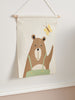 Sinsay Bear Wall Hanging 35 cm x 45 cm Decoration | Sinsay in Lebanon
