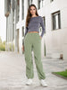 Sinsay Women's Olive Green Sporty Parachute Pants | Sinsay In Lebanon